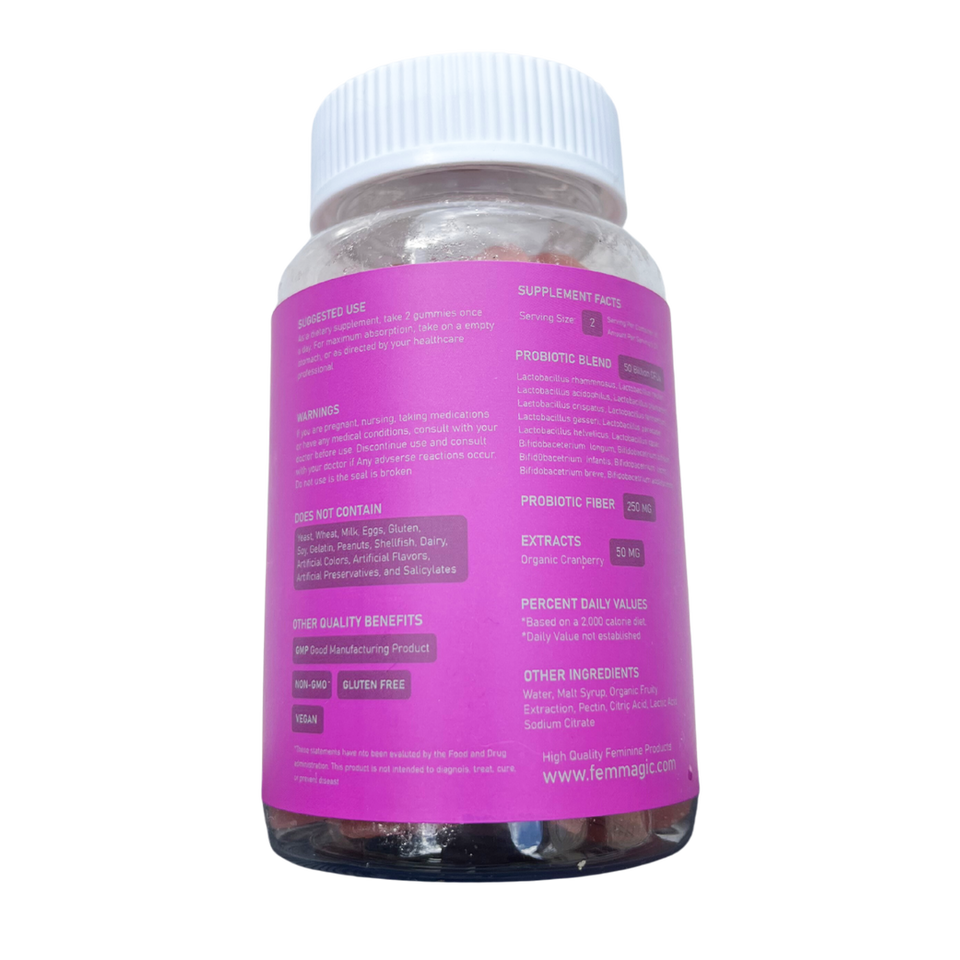 Vajay Yay | Probiotic Gummies – Femmagic